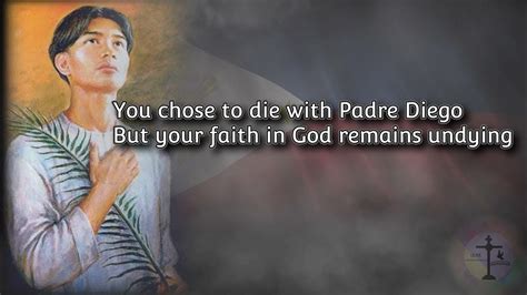 Percival Cacanindin – Saint Pedro Calungsod Lyrics .